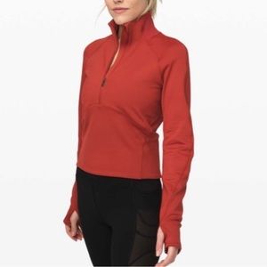 Lululemon Always alert 1/2 zip- magma